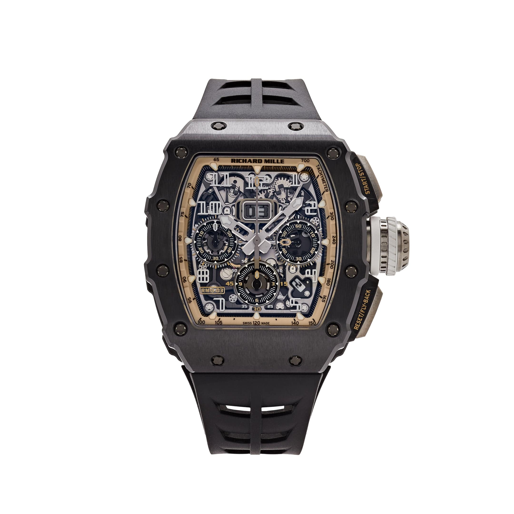 Richard Mille RM 11-03 'Last Black Edition' Automatic Flyback Chronograph Black Ceramic swiss mouvment