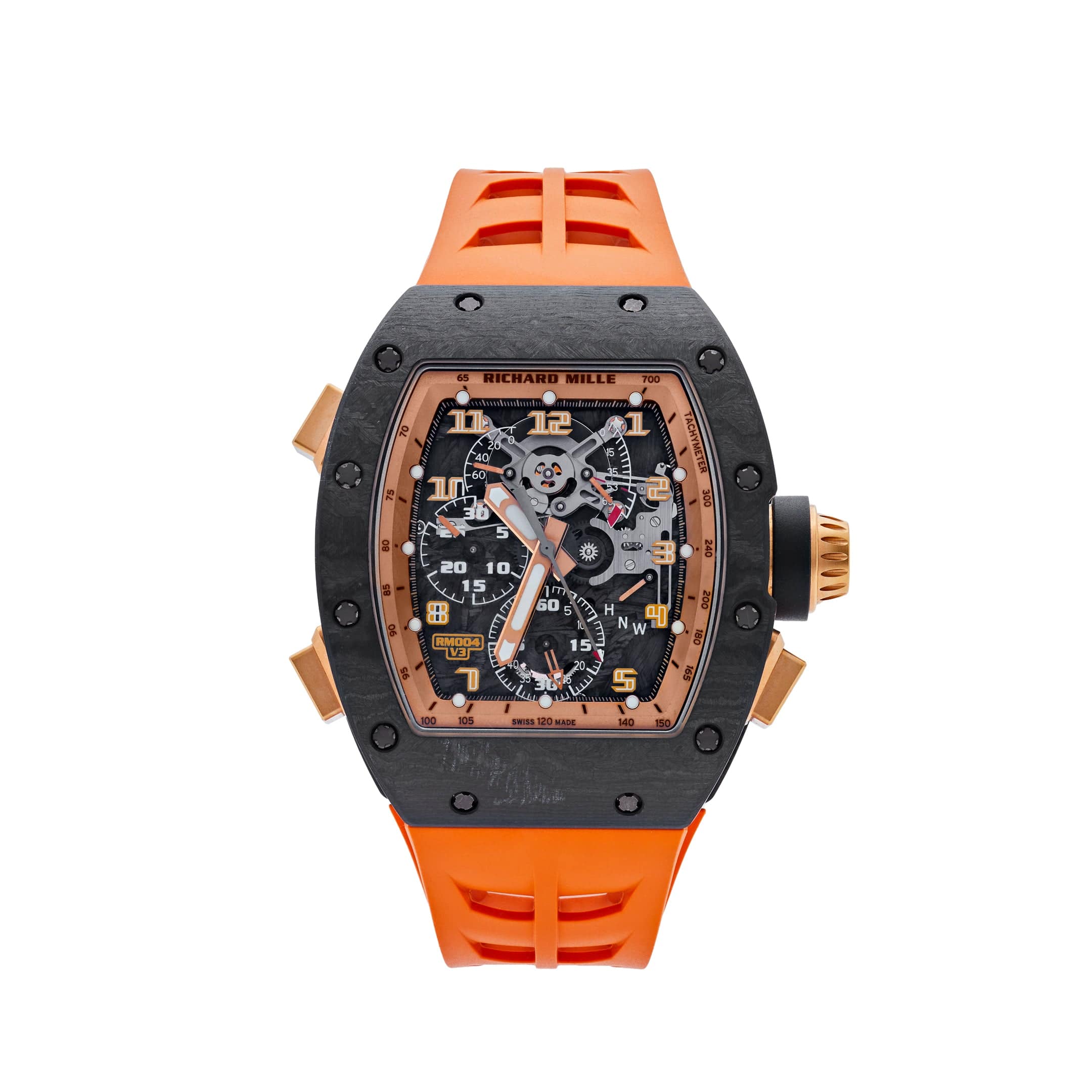 Richard Mille RM 004-V3 'Asia Edition' Carbon-TPT Rose Gold Limited Edition swiss mouvment