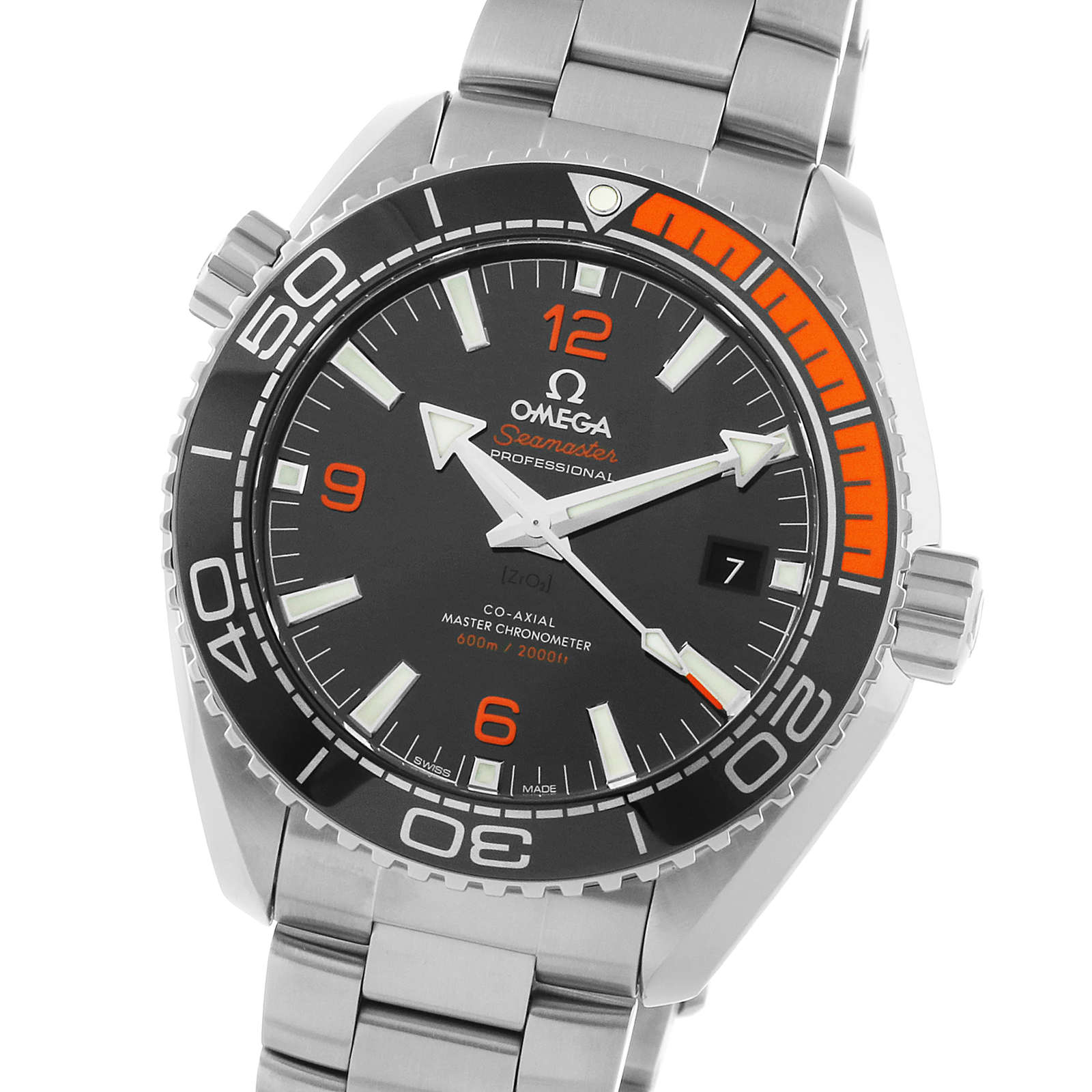 Omega Seamaster Planet Ocean 600M Co-Axial Master Chronometer Black 43.5 mm