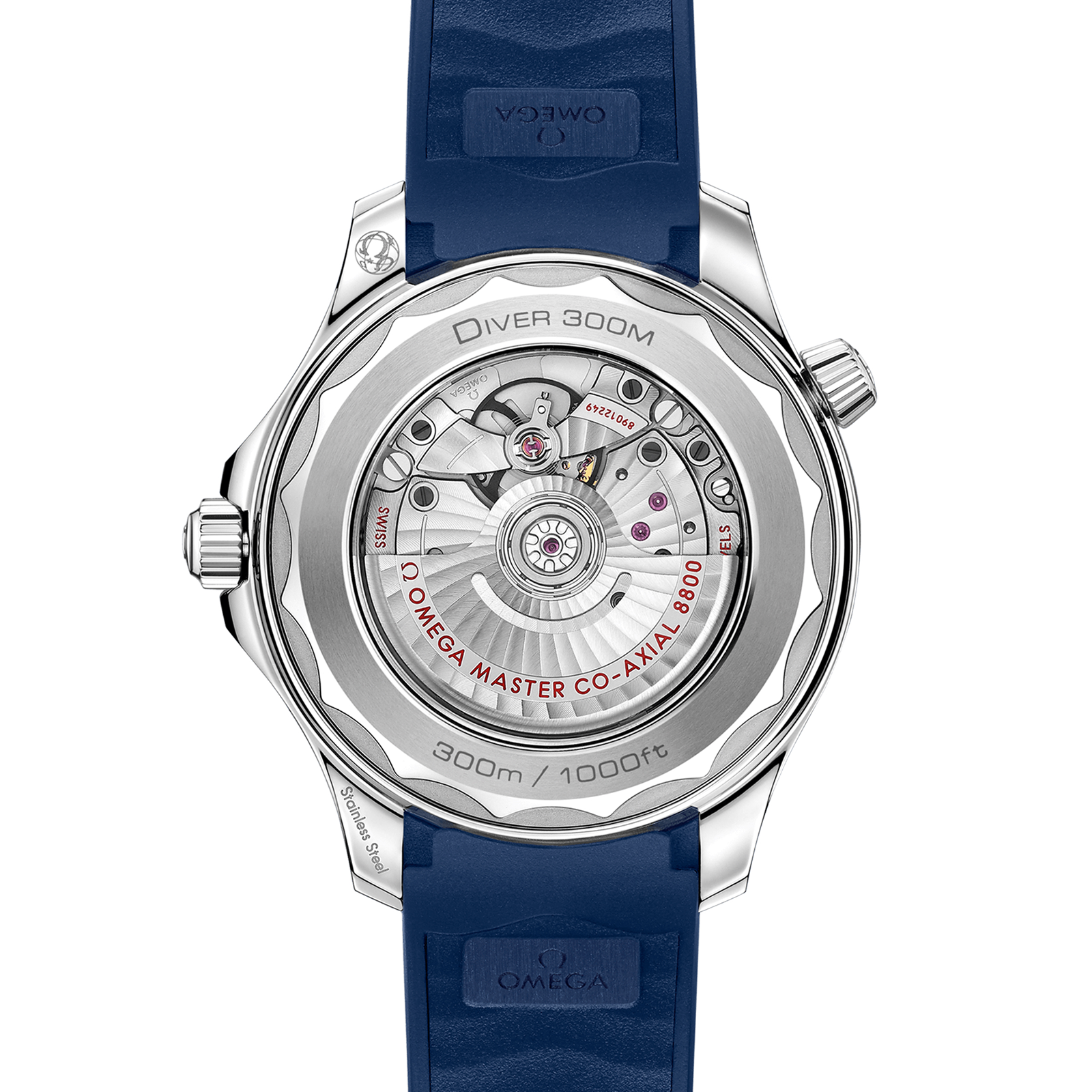 Omega Seamaster Diver 300m Co-axial Master Chronometer Grey Dial 42mm