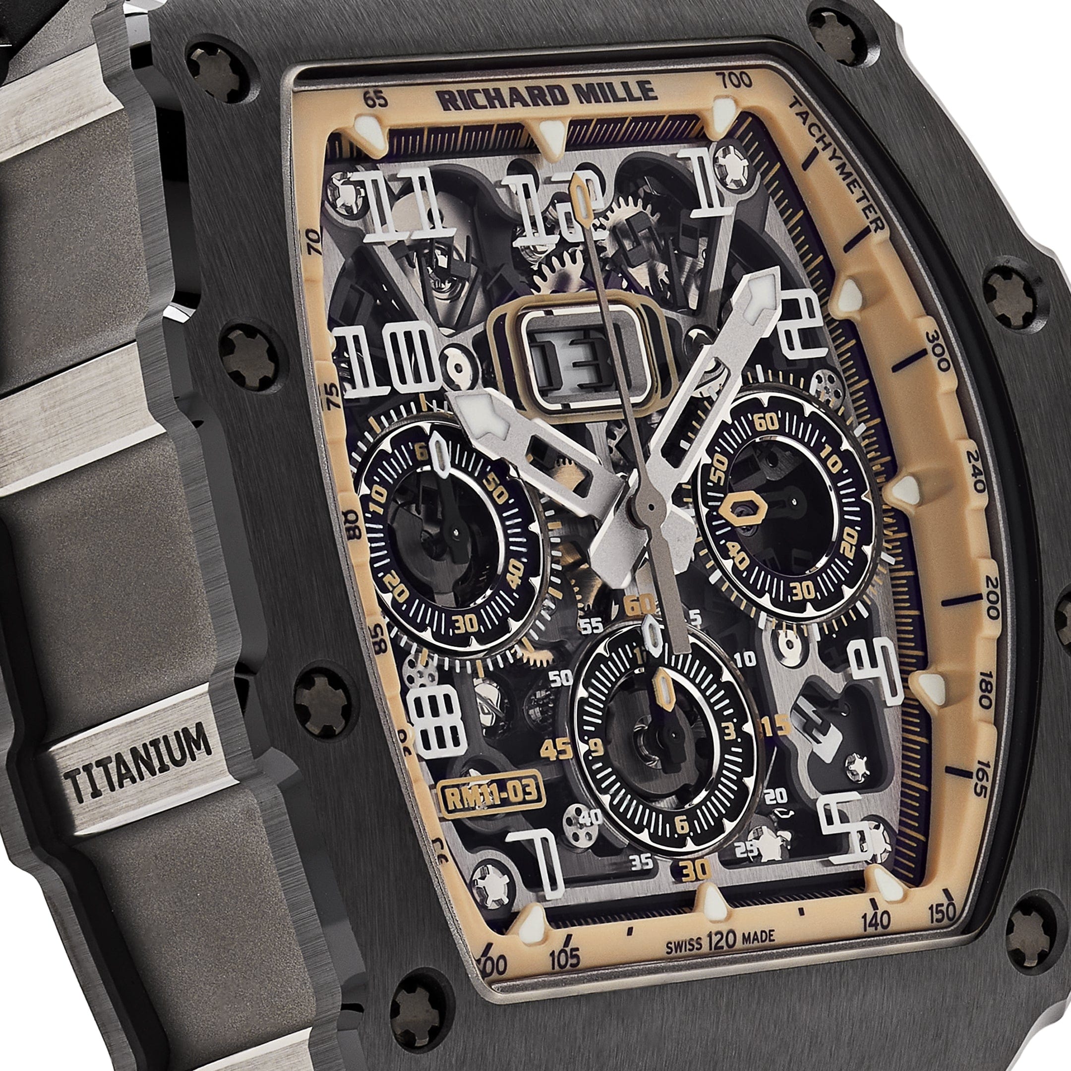 Richard Mille RM 11-03 'Last Black Edition' Automatic Flyback Chronograph Black Ceramic swiss mouvment