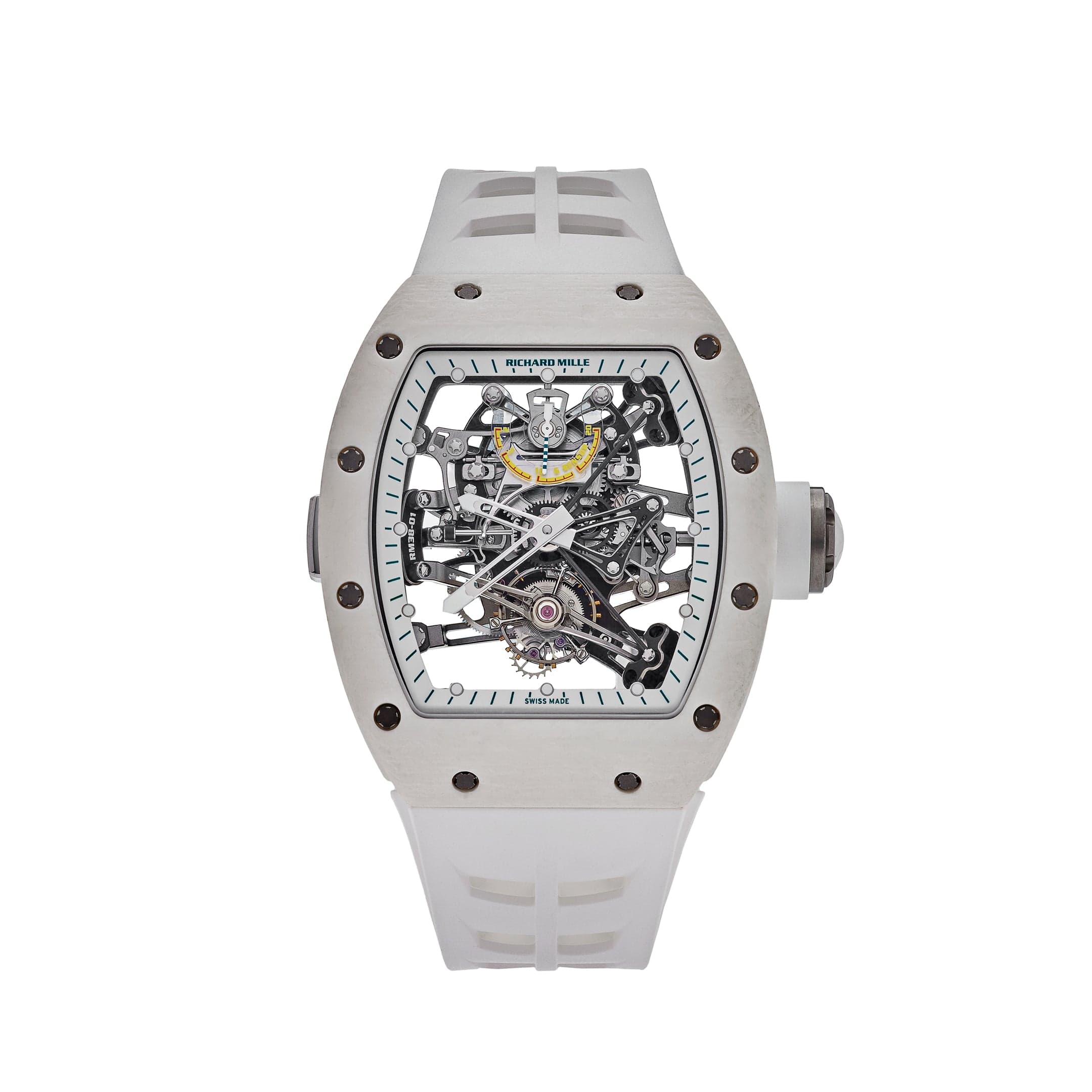 Richard Mille RM 38-01 'Bubba Watson' White Quartz TPT Titanium swiss mouvment