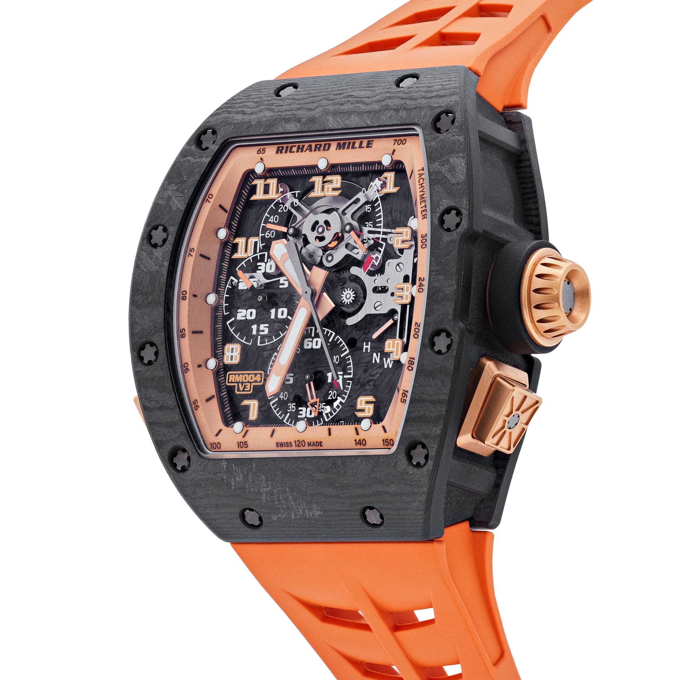 Richard Mille RM 004-V3 'Asia Edition' Carbon-TPT Rose Gold Limited Edition swiss mouvment