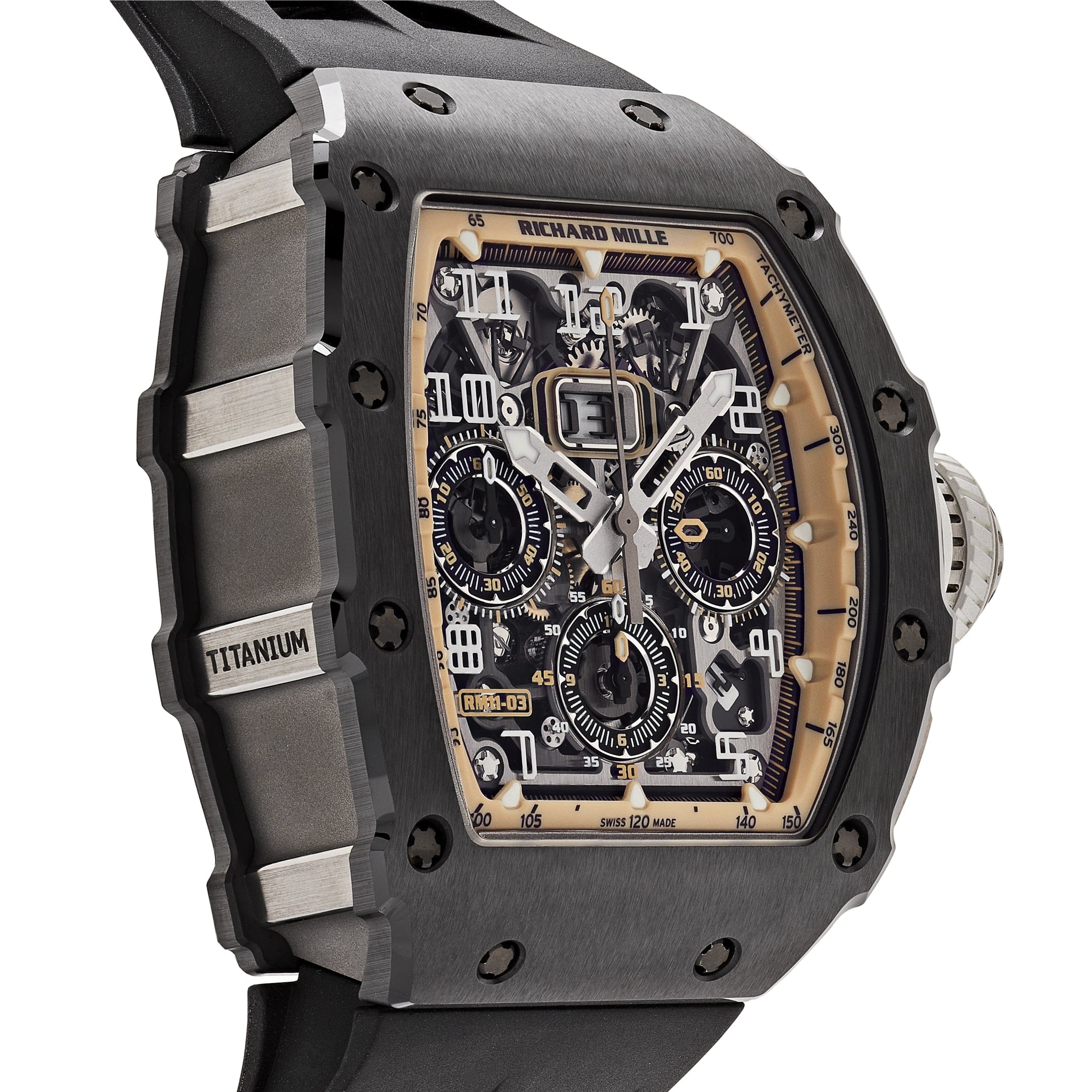 Richard Mille RM 11-03 'Last Black Edition' Automatic Flyback Chronograph Black Ceramic swiss mouvment