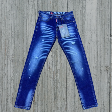 Jean DSQ2 ICON Bleu