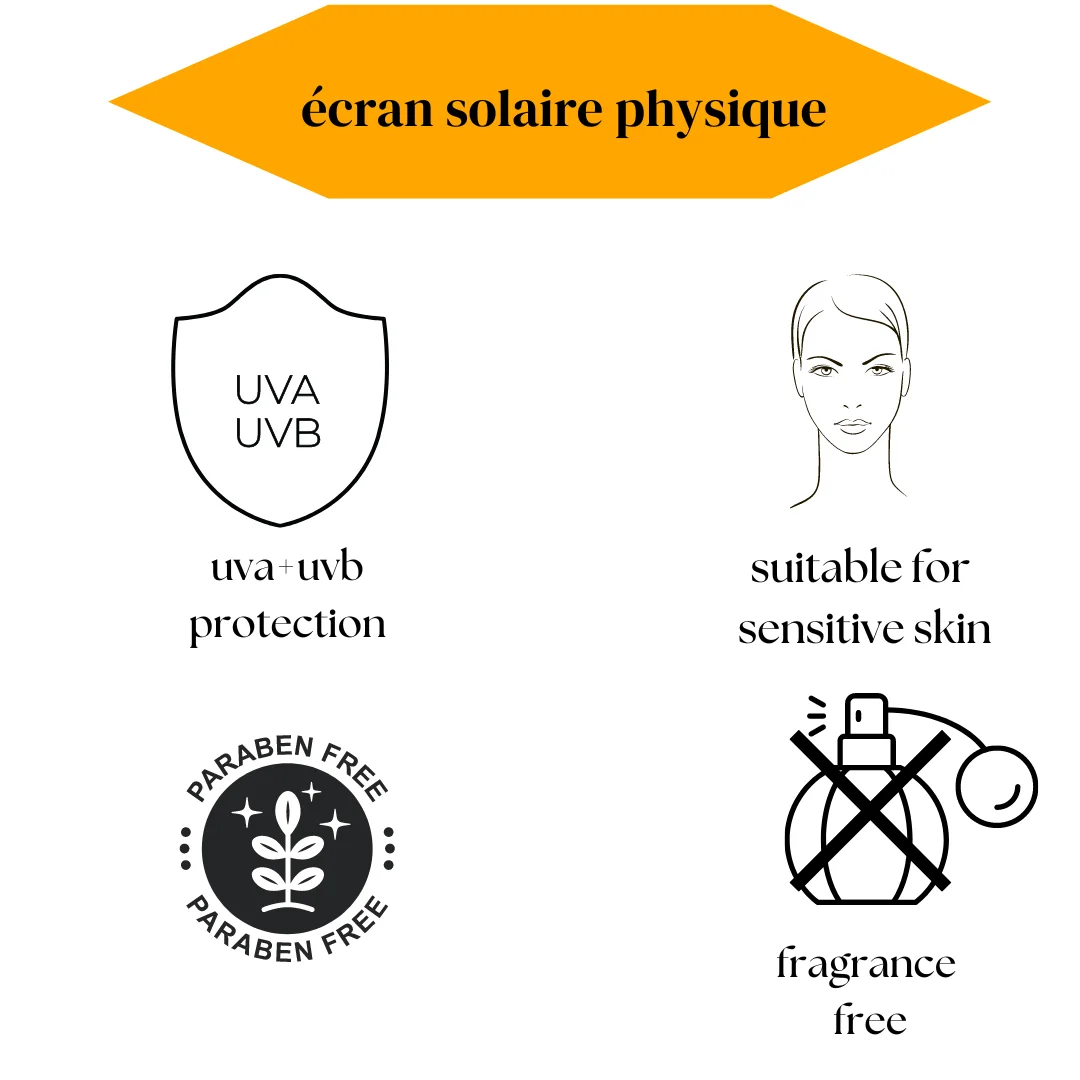 Crème solaire physique  , 50 ml