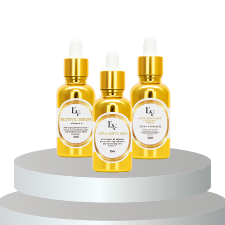 Pack Sérum Anti-Rides & Anti-Acné – Soin Complet pour une Peau Parfaite