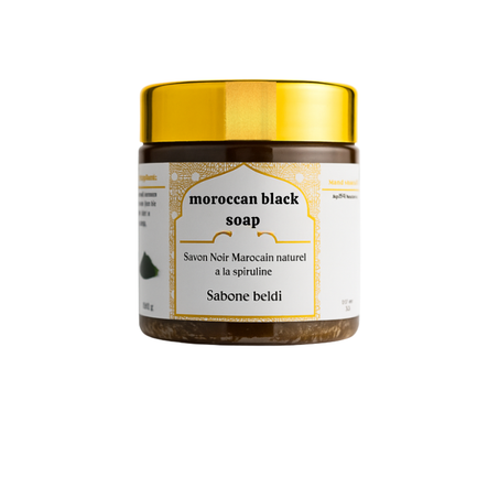 Moroccan Black Soap 200 G الصابون البلدي المغربي