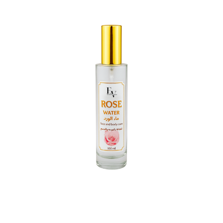 Eau florale naturelle de rose Pure -Qualité premuim- 100ml-ماء الورد الطبيعي