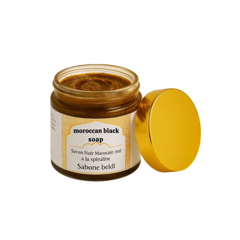 Moroccan Black Soap 200 G الصابون البلدي المغربي