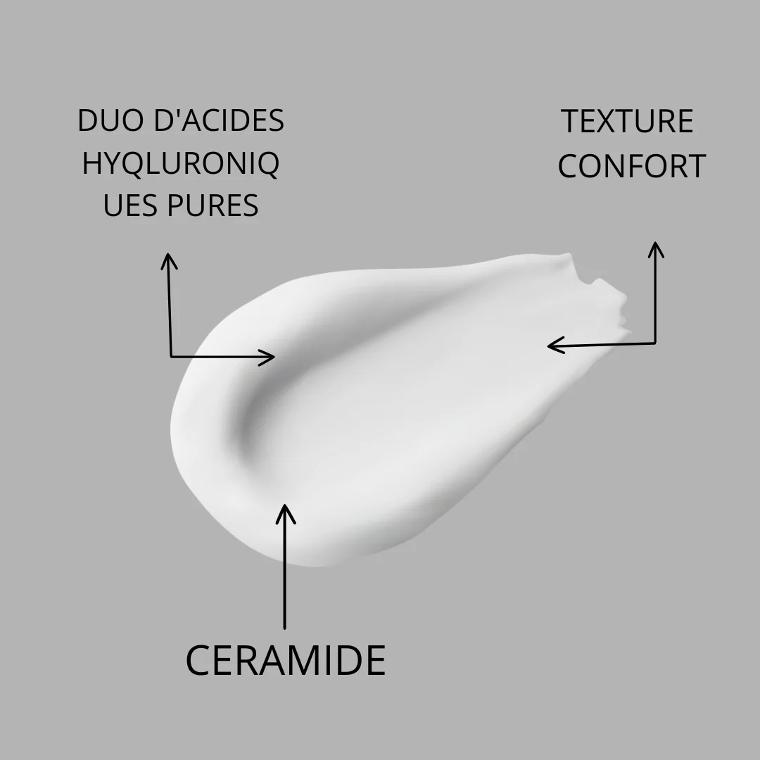 Hyalu glow  Soin Crème à l'Acide Hyaluronique 50 g