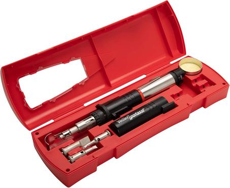 Weller Super-Pro - Kit de soldador de butano inalámbrico autoencendido | PSI100K