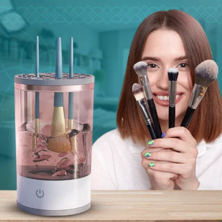 جهاز تنظيف فرش المكياج الذكي
