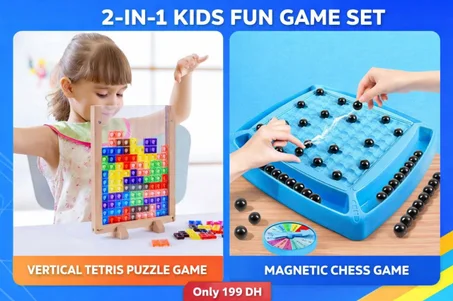 باك ألعاب الأطفال 2 في 1 متعة وتعلم لطفلك في لعبة واحدة
