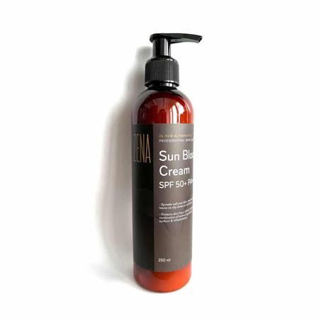 SUN BLOCK CREAM SPF 50+ PA+++ 100 ML  - EN  RUPTURE -  VICTIME DE SON SUCCES !