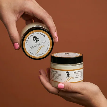 كريم بديل الزيت للشعر