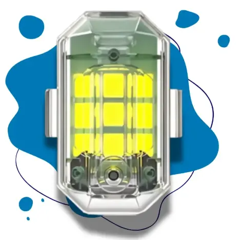 ضوء الدراجة الوامض