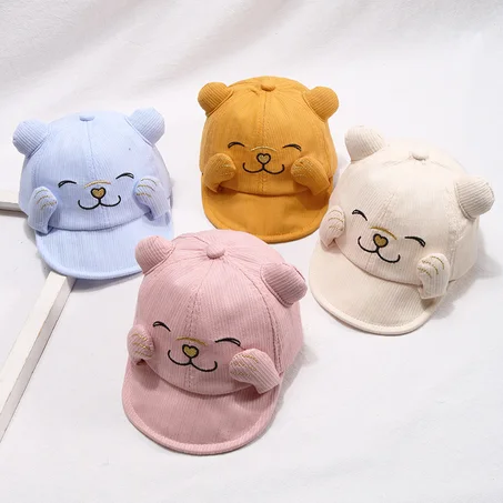 Cartoon Cat Baseball Cap for Baby