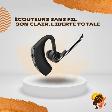 Écouteurs sans fil avec microphone