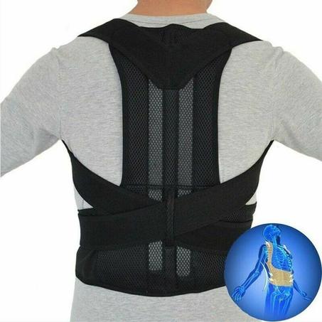 حزام دعم وتصحيح الظهر للرجال والنساء