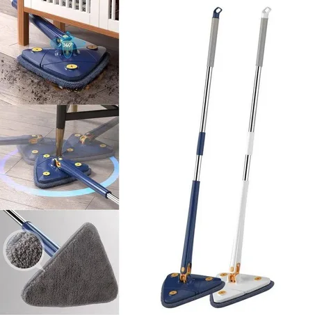 Rotatable Triangle Extended Mop