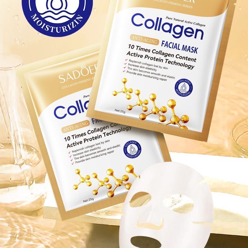 💧 Masque Visage Collagène – Hydratation Intense & Anti-Âge