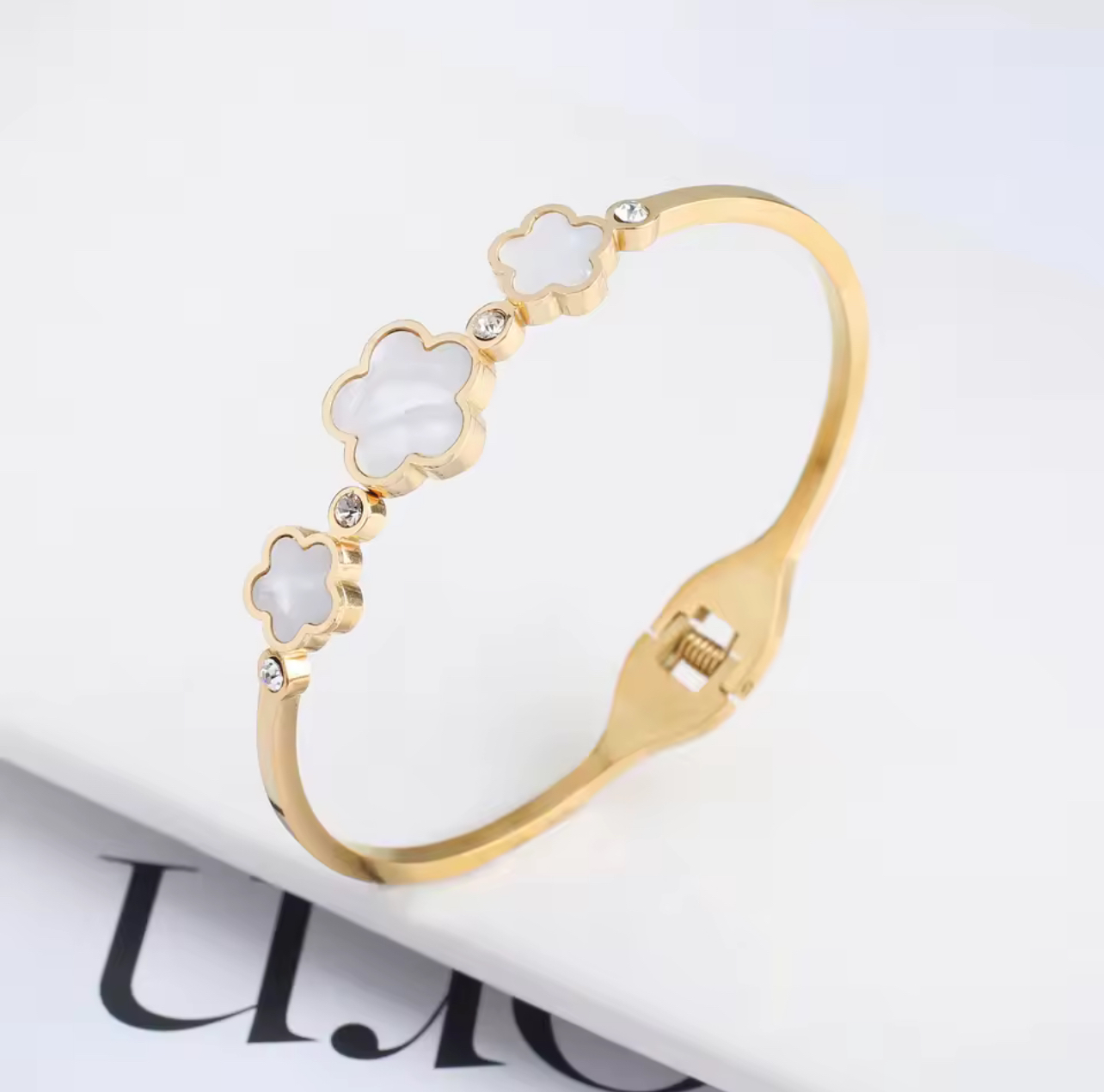 Bracelet en Acier Inoxydable pour femmes très léger et mignon