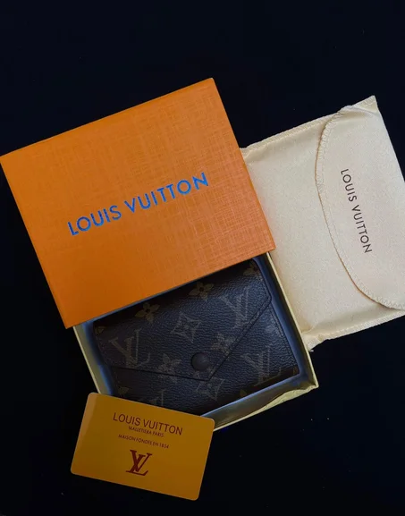 PORTE MONNAIE FEMMES LV MARRON CHOCOLAT