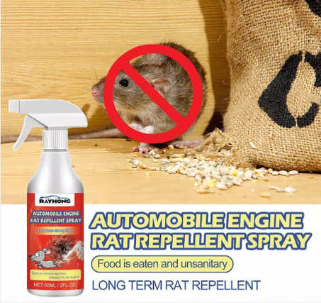Spray anti-souris pour moteur de voiture