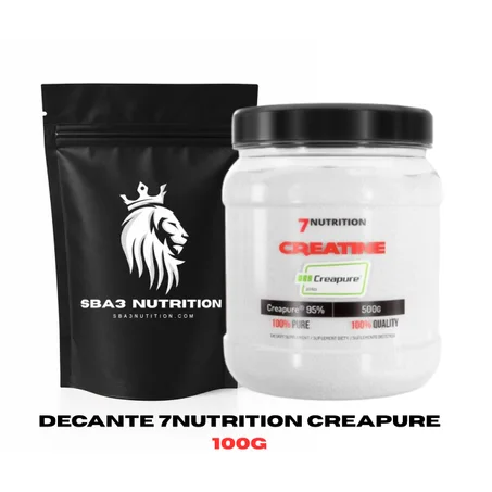 CREATINE 7NUTRITION CREAPURE® – DÉCANTE 100G