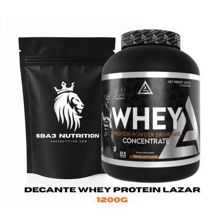 WHEY CONCENTRATE LAZAR – DÉCANTE 1200G