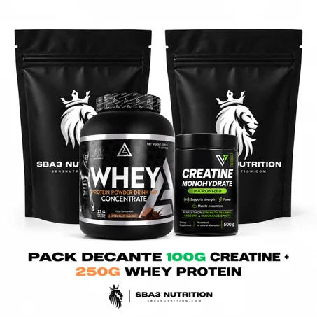 PACK 100G CREATINE + 250G WHEY PROTEIN