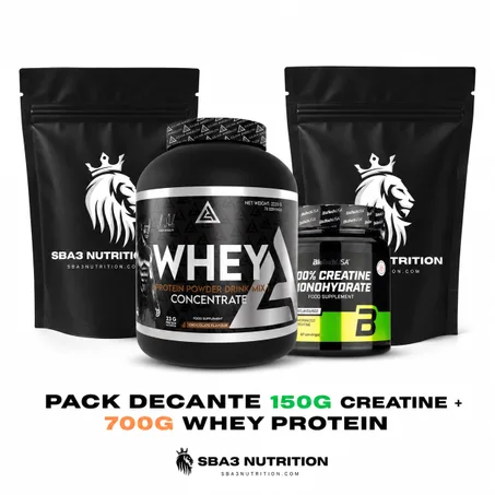 PACK 150G CREATINE + 700G WHEY PROTEIN