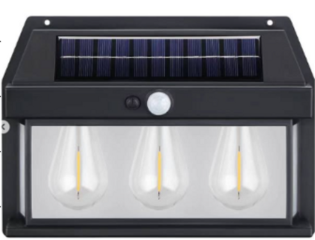 Solar Interaction Wall Lamp - مصباح حائط تفاعلي يعمل بالطاقة الشمسية