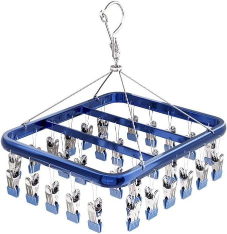منشر ملابس مع مشابك – Clothes Drying Rack with Clips