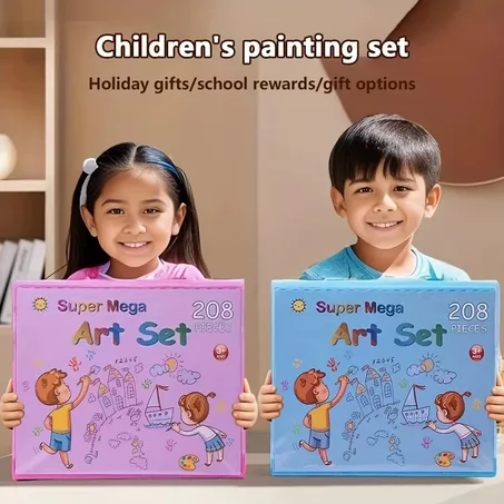 ensemble de crayons aquarelle مجموعة أقلام ألوان مائية