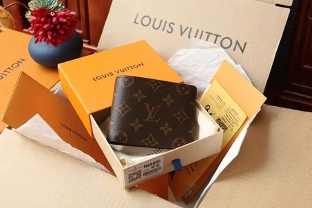 Portefeuille Homme Élégant avec Boîte Cadeau