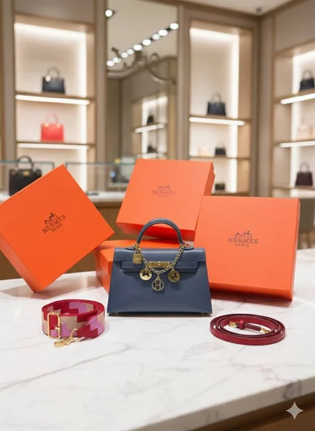 Sac à Main Tendance Chic pour Femme avec Boîtier Orange
