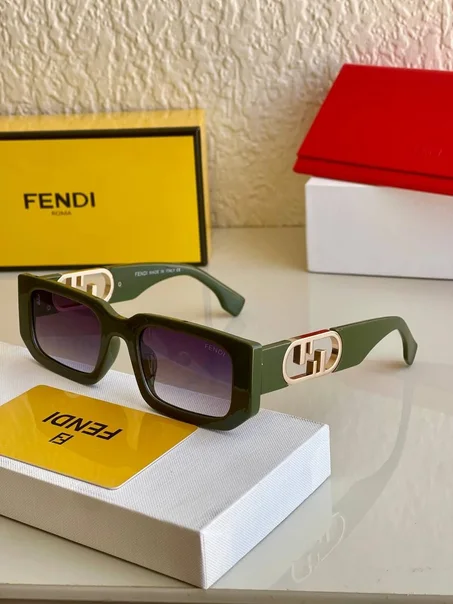 Lunettes de Soleil Fendi First - Modèle Rectangulaire