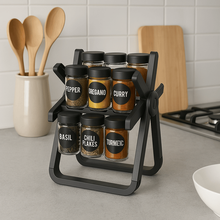 رف دوّار للتوابل