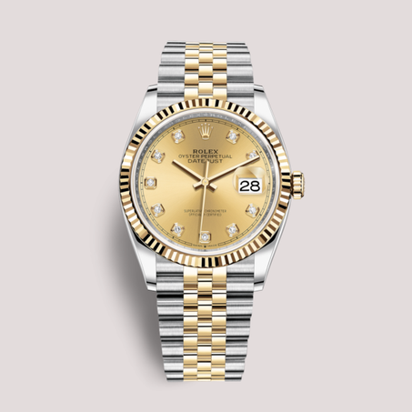 Rolex Watches - Datejust 36 Steel and Yellow Gold