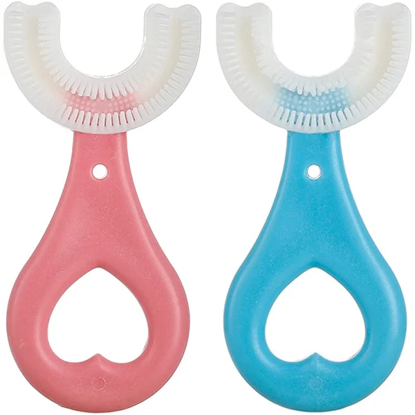 Kids ToothBrush U-Shaped - فرشاة الأسنان السيليكونية