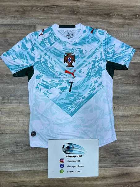 🔥 Purtogal "Ronaldo" away  suit 24-25