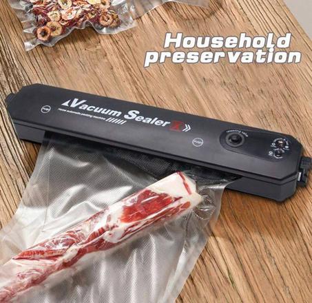 آلة لخلق فراغ لحفظ الطعام