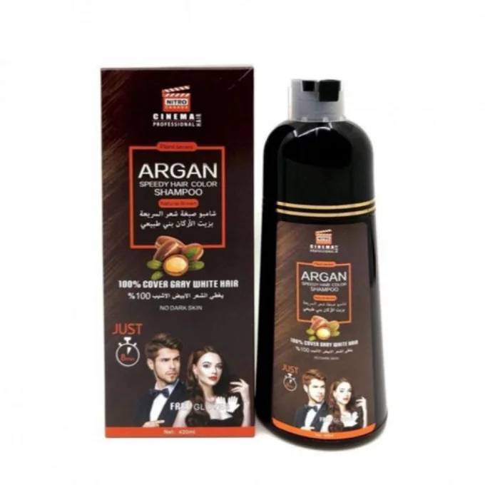 شامبو ARGAN الأصلي للتخلص من الشيب للرجال و النساء
