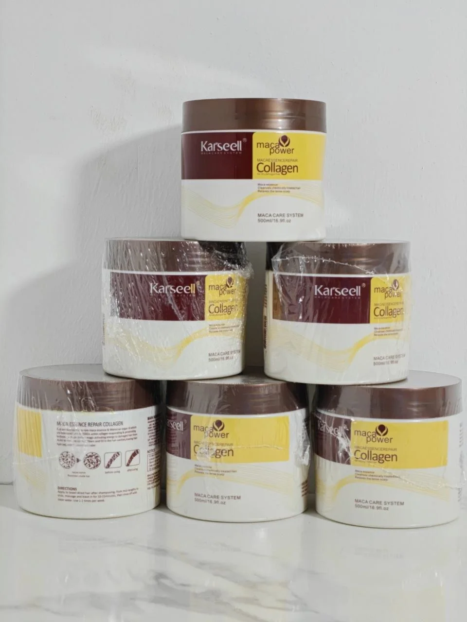 ماسك الكولاجين Karseell Maca Power – علاج مكثف للشعر التالف والمصبوغ