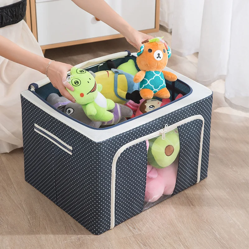 Foldable Clothes Storage Box ( 66 Liter & Multi Design)