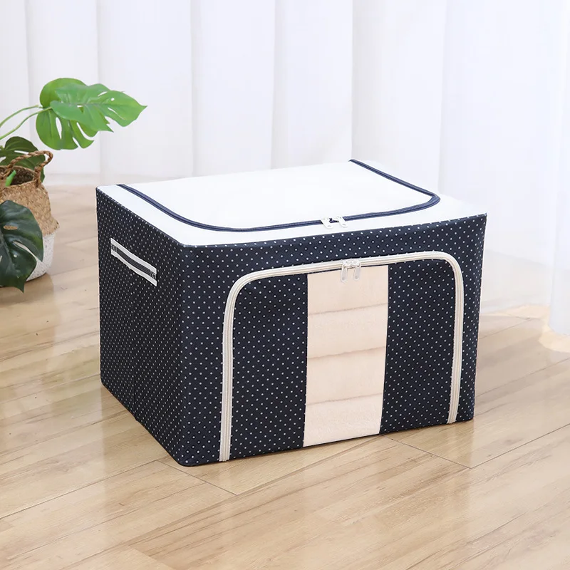 Foldable Clothes Storage Box ( 66 Liter & Multi Design)