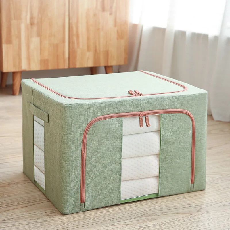 Foldable Clothes Storage Box ( 66 Liter & Multi Design)