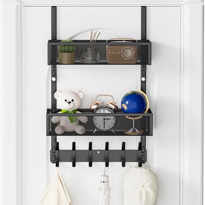 Over-the-Door Hooks Organizer – 1 3/4